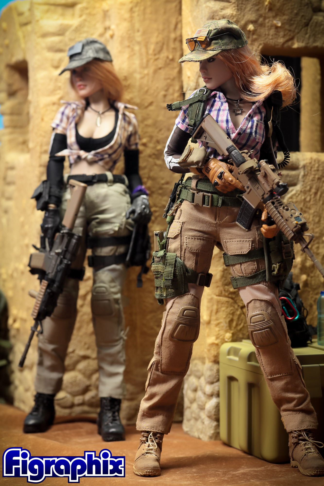 DAMTOYS】 COMBAT GIRL Series Gemini 