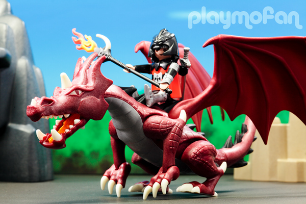 Playmobil red dragon 6498