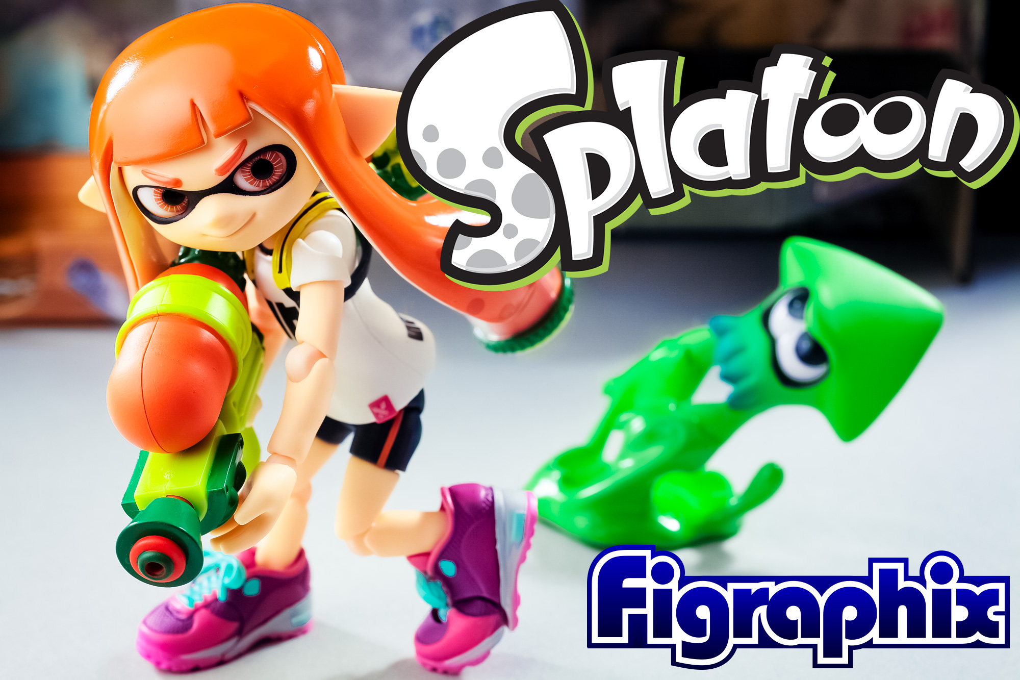 限定品在庫figma Splatoon ガールDXエディション ゲームキャラクター