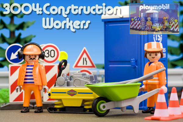 playmobil 3004 ConstructionWorkers