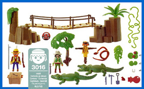 playmobil 3016 Crocodile Swamp
