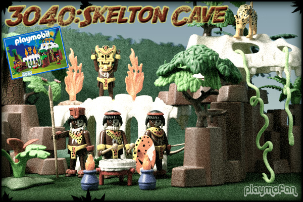 playmobil 3040 Skelton Cave