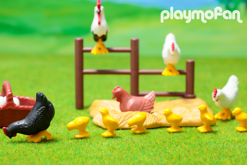 playmobil 3076 Lady with Chickens