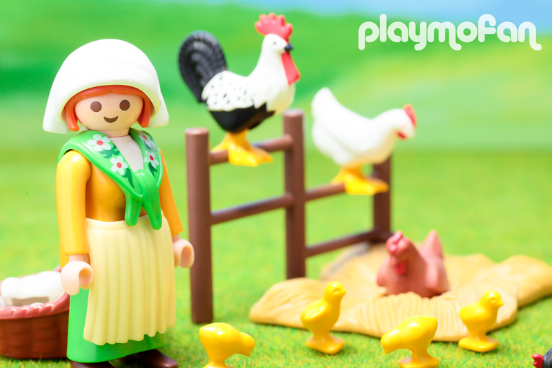 playmobil 3076 Lady with Chickens