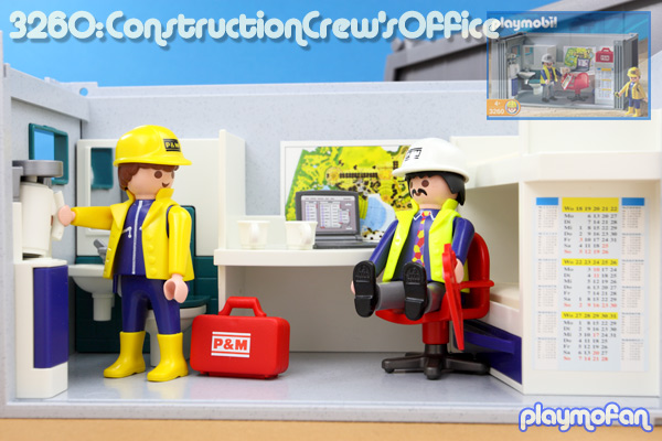 playmobil 3260 Construction Crew's Office