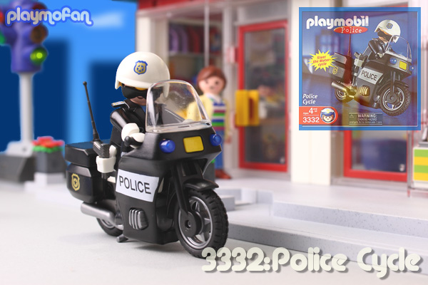 playmobil 3332 Police Cycle