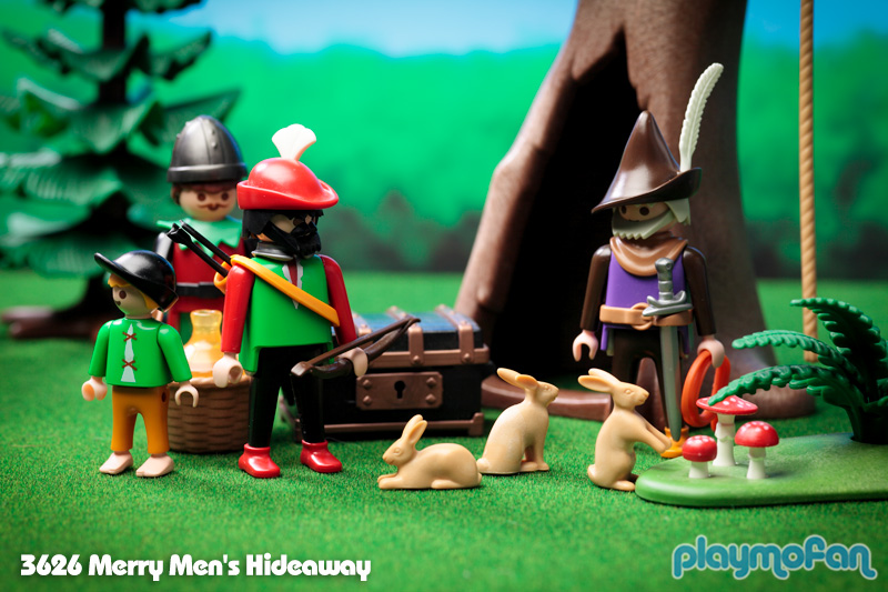 playmobil 3626 Merry Men's Hideaway