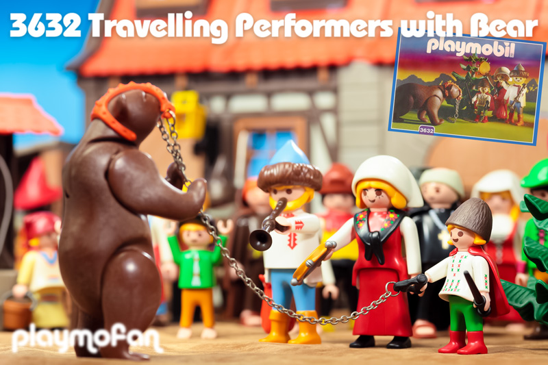 playmobil 3632 Travelling Performers with Bear