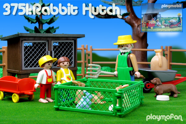 playmobil 3751 Rabbit Hutch