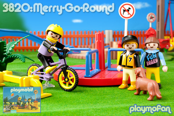 playmobil merry go round