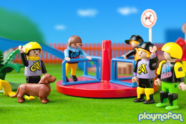 playmobil merry go round