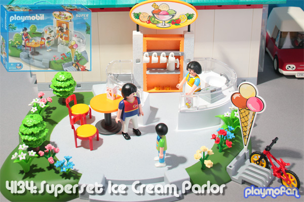 playmobil 4134 Super Set Ice Cream Parlor