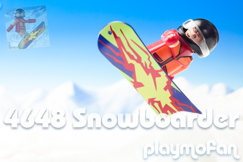  playmobil 4648 Snowboarder