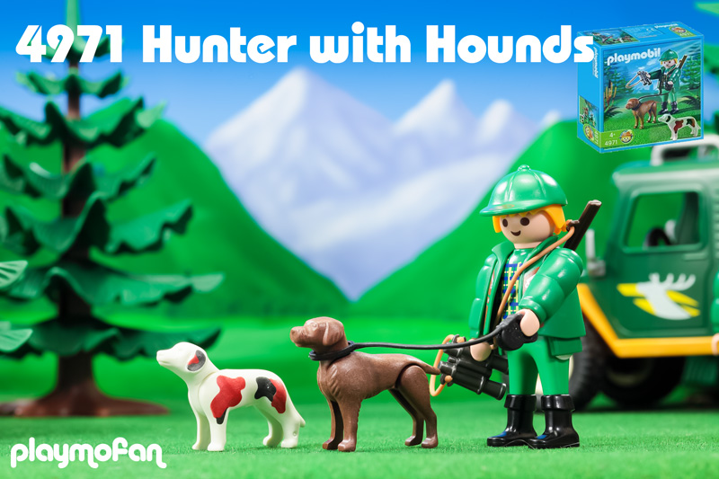 playmobil 4971 Hunter With Hounds