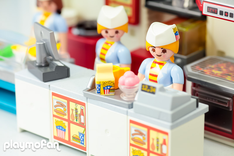  playmobil 5292 Waitress with Cash Register