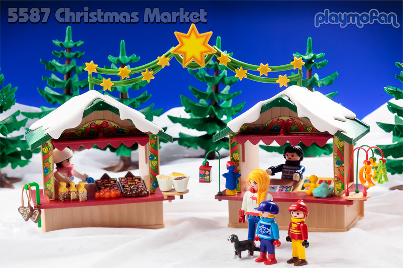 playmobil 5587 Christmas Market