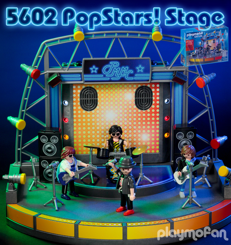  playmobil 5602 PopStars! Stage 