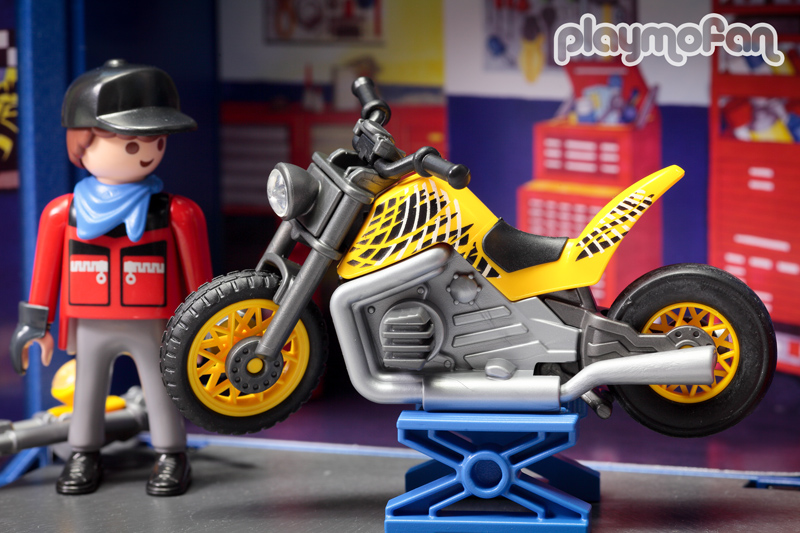 playmobil 6157 My Secret Motorcycle Workshop Play Box 
