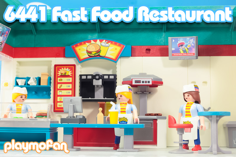  playmobil 6441 Fast Food Restaurant