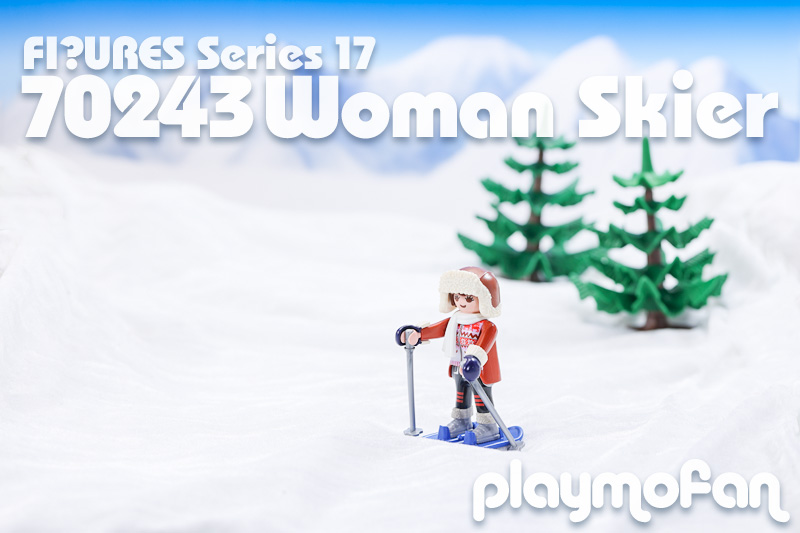  playmobil 70243 Woman Skier