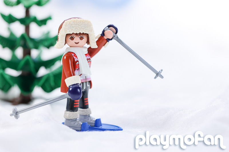  playmobil 70243 Woman Skier