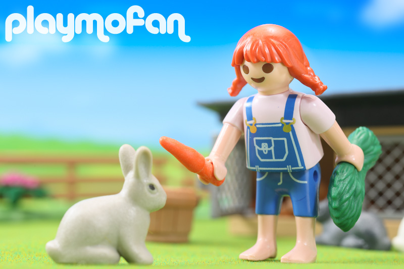 playmobil 70675 Rabbit Pen Gift Set