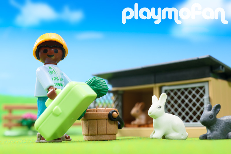 playmobil 70675 Rabbit Pen Gift Set