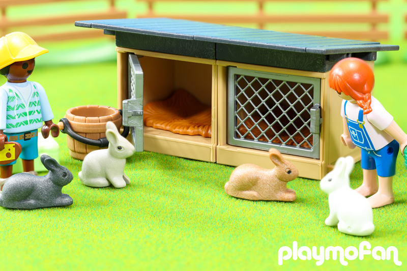 playmobil 70675 Rabbit Pen Gift Set