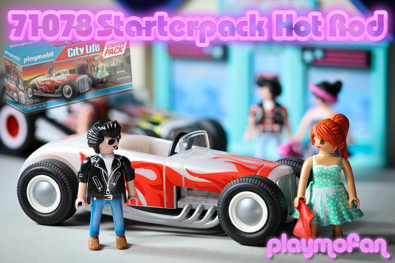  playmobil 71078 Starterpack Hot Rod