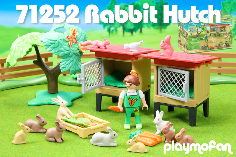 playmobil 71252 Rabbit Hutch