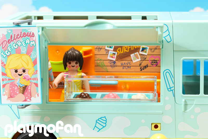 playmobil 71904 Ice Cream Truck with Surf Shop