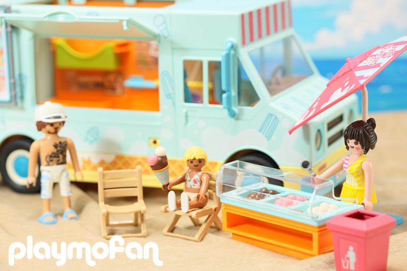 playmobil 71904 Ice Cream Truck with Surf Shop