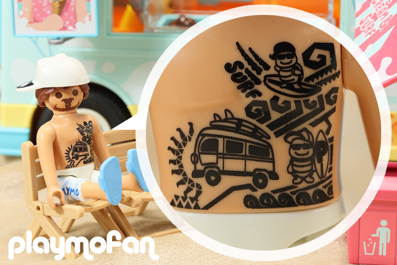 playmobil 71904 Ice Cream Truck with Surf Shop
