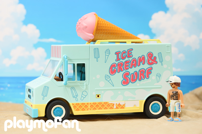 playmobil 71904 Ice Cream Truck with Surf Shop