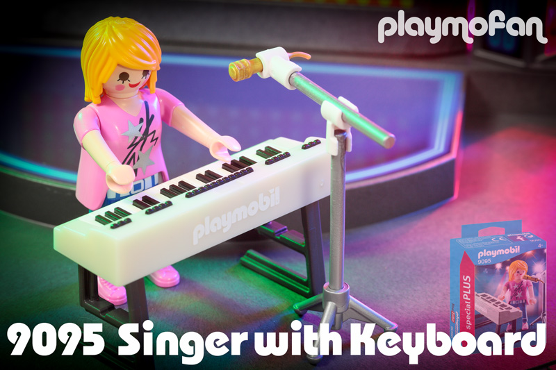  playmobil 9095 Singer with Keyboard