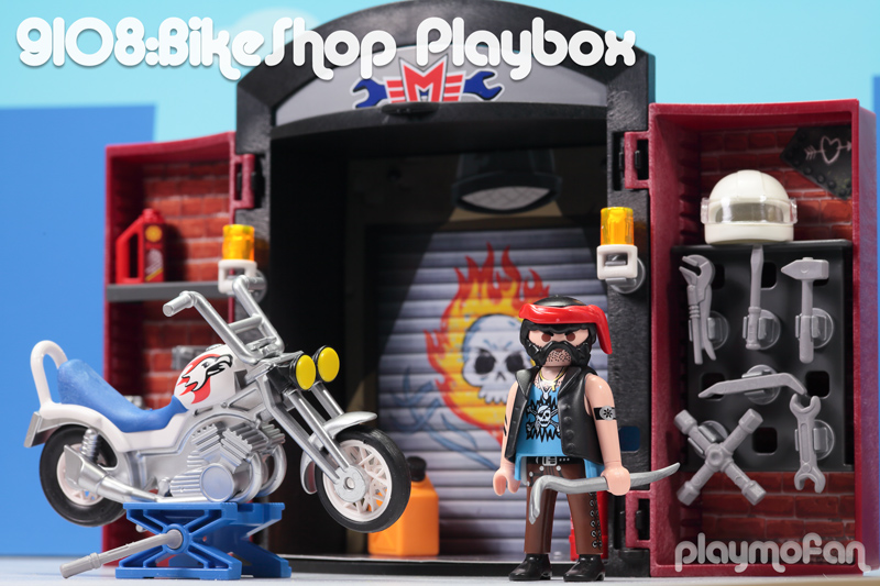 playmobil 9108 BikeShop PlayBox 