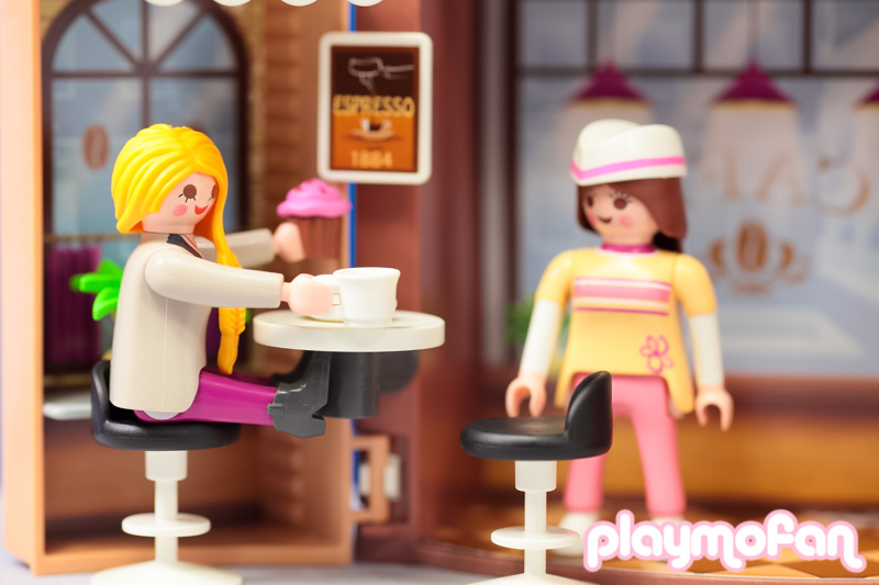 playmobil 9109 Coffee Shop Play Box