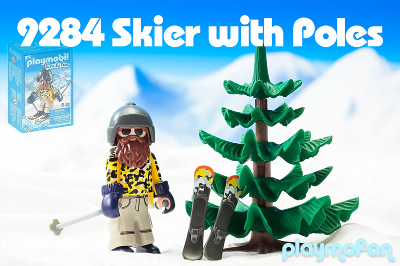  playmobil 9284 Skier with Poles