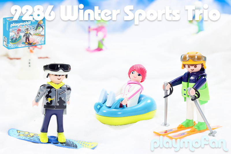  playmobil 9286 Winter Sports Trio