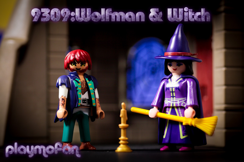 playmobil 9309 Wolfman & Witch