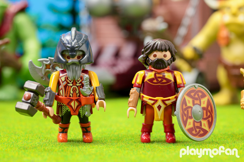 playmobil 9344 Dwarf King with Guards